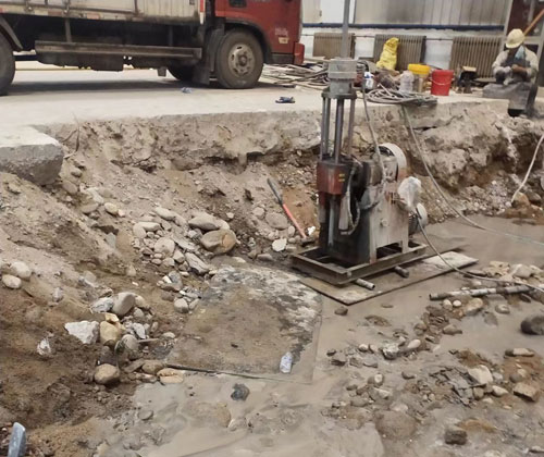 海西直辖公路下沉压浆